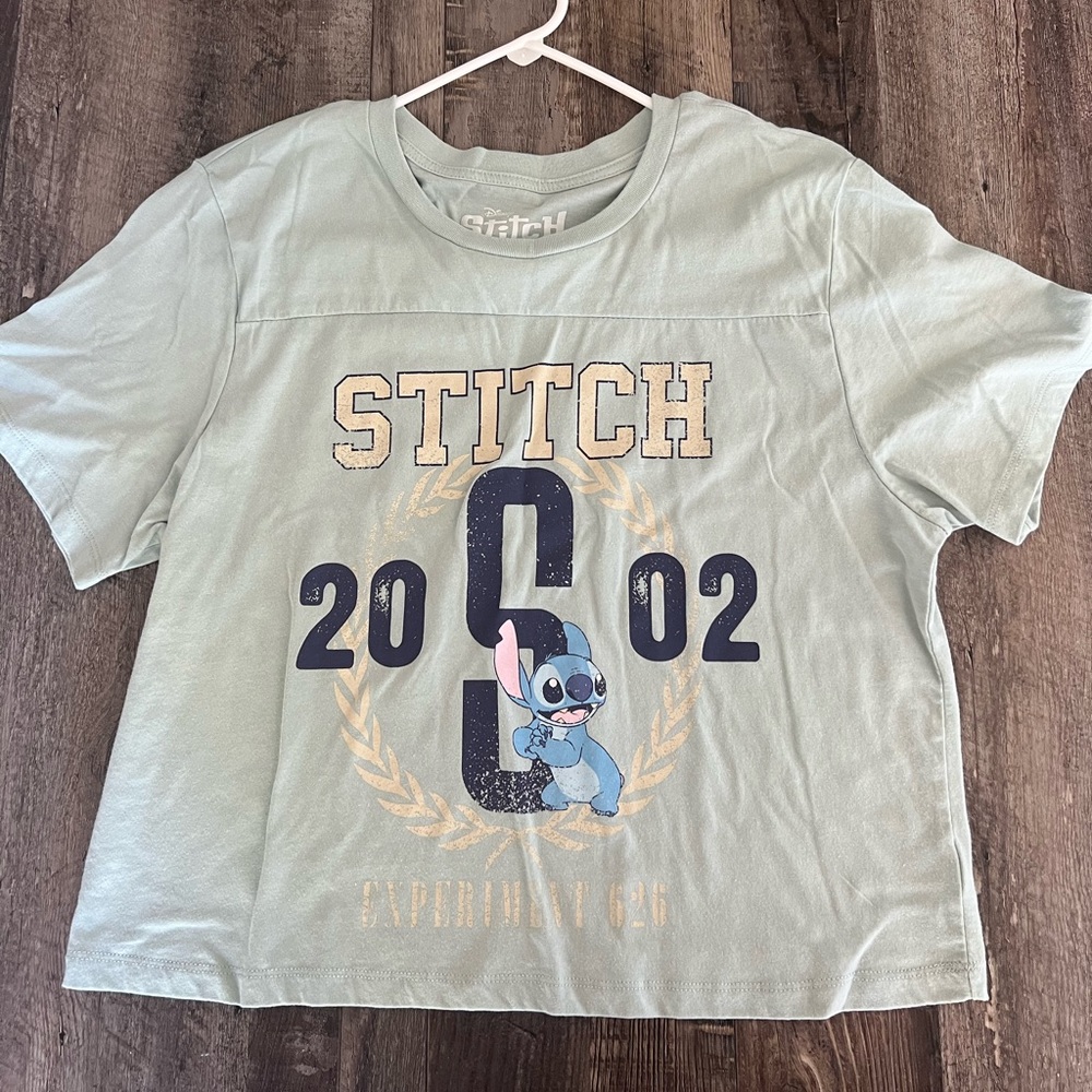 Light Green/Teal Stitch Shirt size L